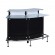 Glass Top Bar Unit Black