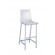 Bar Stools Chrome and Clear Acrylic (Set of 2)