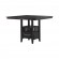 Jaden Square Counter Height Table with Storage Espresso