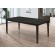 Louise Rectangular Dining Table with Extension Leaf Black