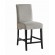 Stanton Upholstered Counter Height Chairs Grey and Black (Set of 2)