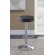 29" Adjustable Bar Stool Chrome and Black