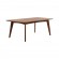 Malone Rectangular Dining Table Dark Walnut