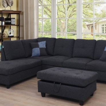 EF125A----Grey fabric...