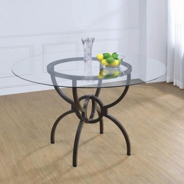 Aviano Round Metal Dining...