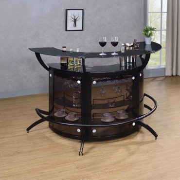 Dallas 2-shelf Curved... 2