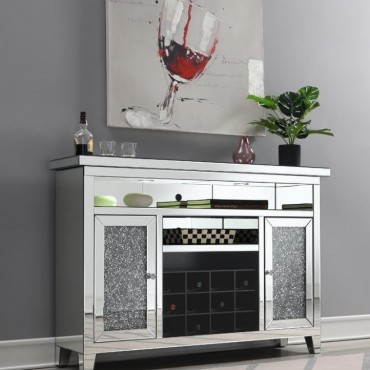 Melinda 2-door LED Mirrored...