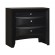 Briana Rectangular 2-drawer Nightstand Black