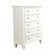 Sandy Beach 5-drawer Rectangular Chest White