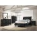 Sandy Beach Eastern King Storage Sleigh Bed Black