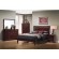 Serenity Eastern King Panel Bed Rich Merlot