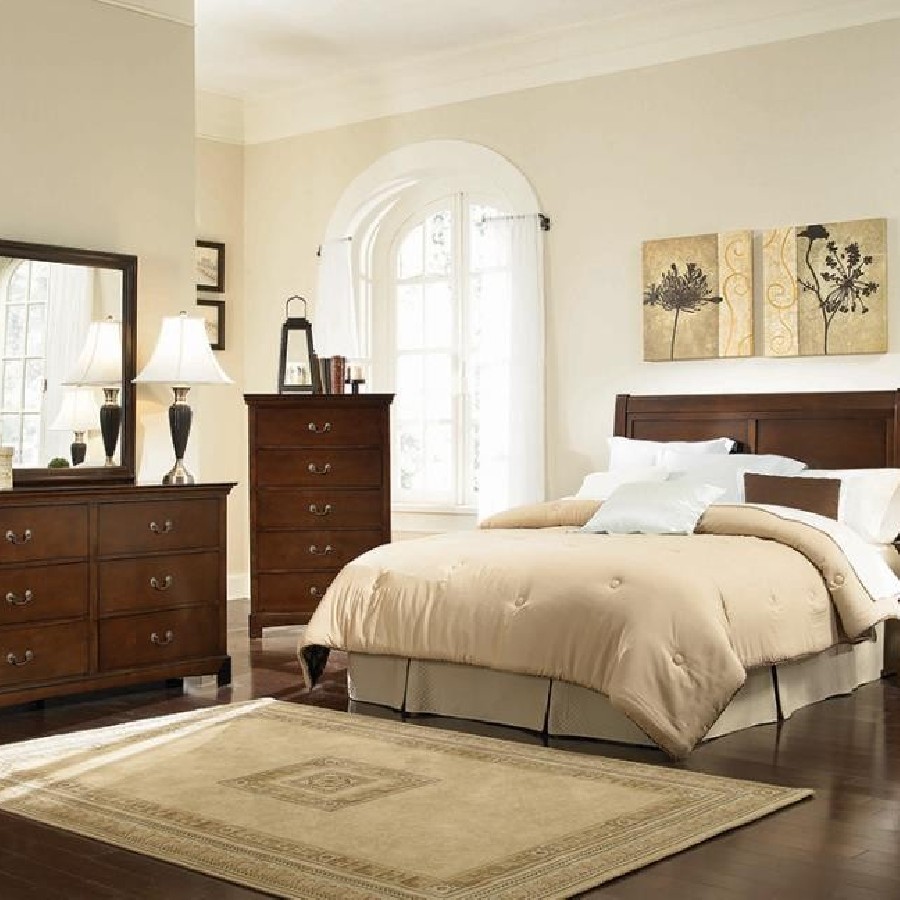 Tatiana Eastern King Headboard Warm Brown