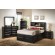 Briana California King Platform Storage Bed Black