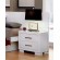 Jessica 2-drawer Nightstand White