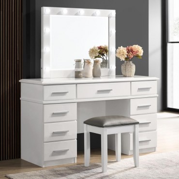 Felicity Upholstered Vanity... 2