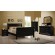 Louis Philippe Queen Sleigh Panel Bed Black