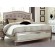 Bling Game Queen Panel Bed Metallic Platinum