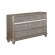 Bling Game 7-drawer Dresser Metallic Platinum