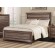 Kauffman Queen Panel Bed Washed Taupe