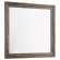 Kauffman Rectangular Mirror Washed Taupe