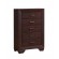 Kauffman 5-drawer Chest Dark Cocoa