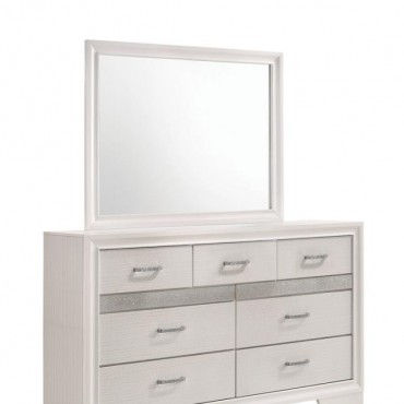 Miranda Dresser Mirror White 2