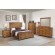 Brenner Queen Panel Bed Rustic Honey