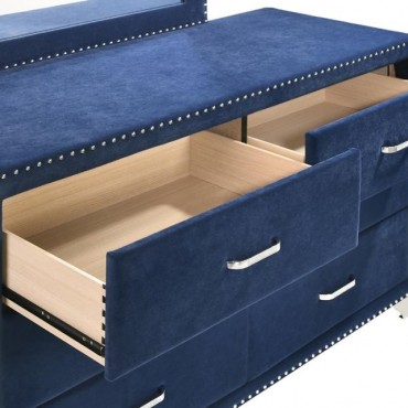 Melody 6-drawer Upholstered... 2