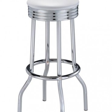 Retro Upholstered Metal... 2