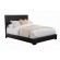 Conner Full Upholstered Panel Bed Black