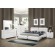 Jeremaine Eastern King Upholstered Bed White