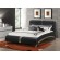 Jeremaine Queen Upholstered Bed Black