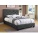 Chloe Tufted Upholstered Eastern King Bed Charcoal