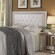 Andenne Queen/Full Tufted Upholstered Headboard White