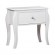 Dominique 1-drawer Nightstand White