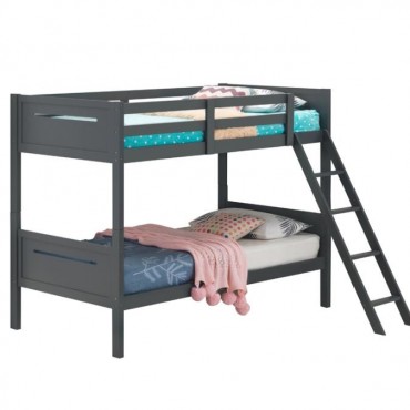 Littleton Wood Twin Over...