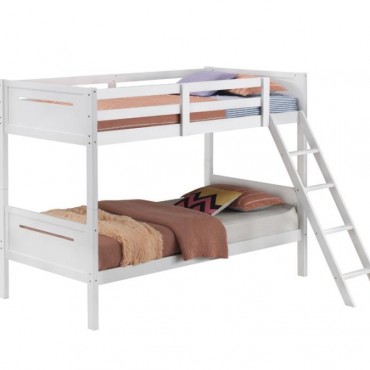 Littleton Wood Twin Over...