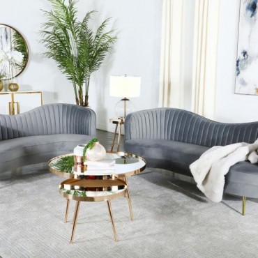 Sophia 2-piece Upholstered...