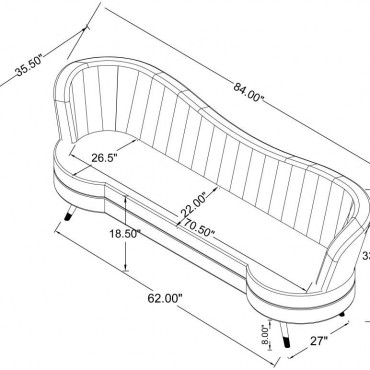 Sophia 3-piece Upholstered... 2