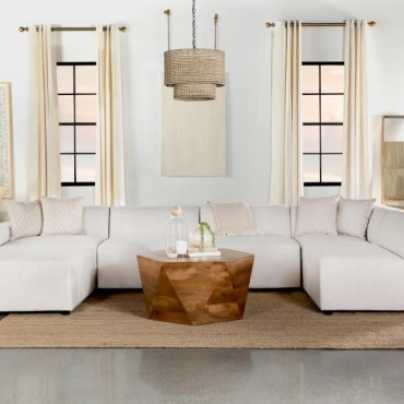 Freddie Square Upholstered...