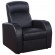 Cyrus Home Theater Upholstered Recliner Black