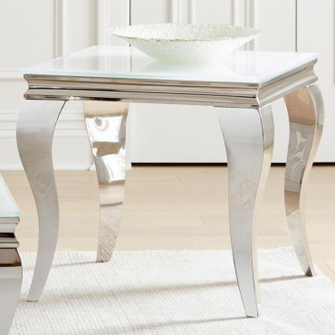 Carone Square Glass Top End... 2