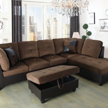 EF107B-----Sectional with...