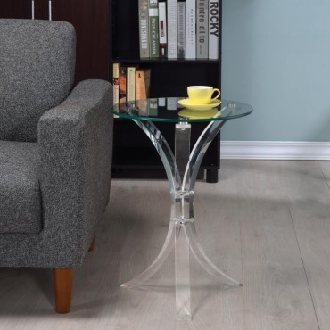 Laning Round Glass Top... 2