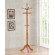 Coat Rack with 11 Hooks Golden Brown