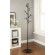 18-Hook Coat Rack Black