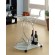 2-shelve Serving Cart Chrome and White