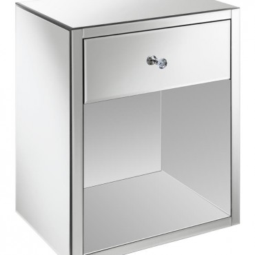 Coquette 1-drawer Mirrored...
