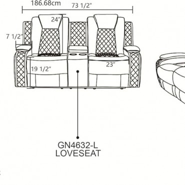 GNT4632--Sofa and Chair 2