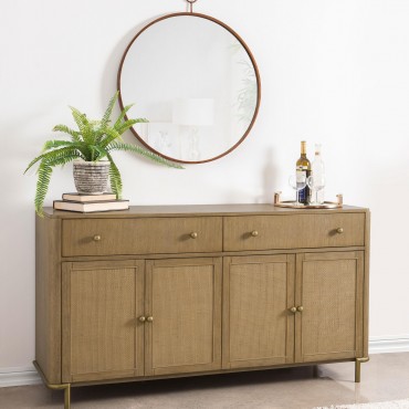 Arini 2-drawer Cane Door... 2